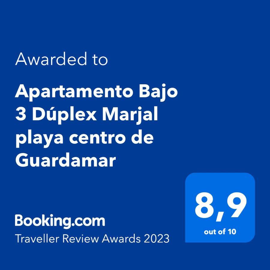 Apartamento Bajo 3 Duplex Marjal Playa Centro De Guardamar Guardamar del Segura Exterior photo